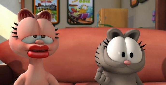 Кадр из фильма Космический спецназ Гарфилда 3D / Garfield's Pet Force (2009)