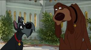 Кадры из фильма Леди и Бродяга + Леди и бродяга 2: Приключения Шалуна / Lady and the Tramp + Lady and the Tramp II: Scamp's Adventure (1955)