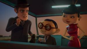 Кадры из фильма Балбесы 3D / Olsen-banden på de bonede gulve (2010)