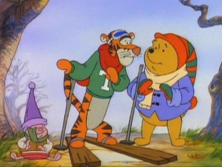 Кадр из фильма Винни Пух: Время делать подарки / Winnie the Pooh: Seasons of Giving (1999)