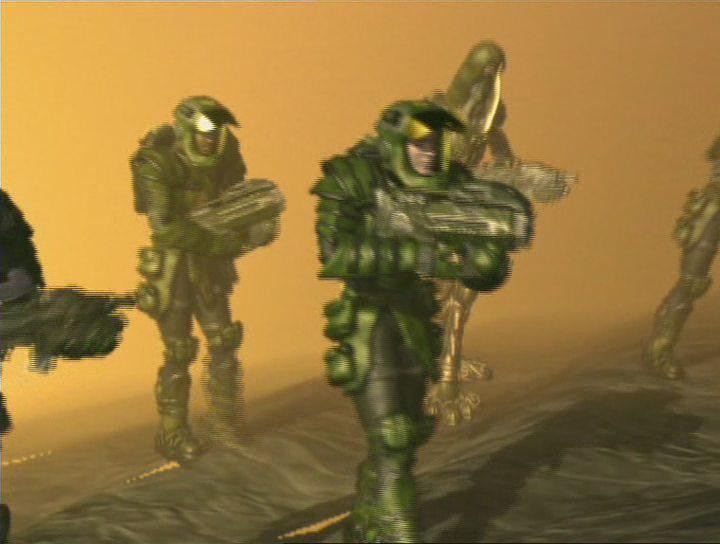 Кадр из фильма Звездный десант 6. Операция "Клендату" / Starship Troopers (1999)