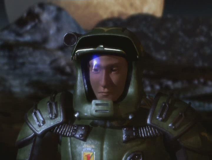Кадр из фильма Звездный десант: Хроники / Roughnecks: The Starship Troopers Chronicles (1999)