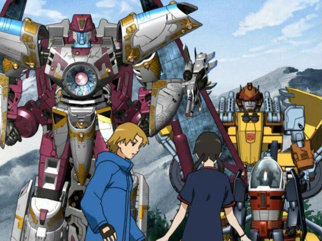 Кадр из фильма Трансформеры: Кибертрон / Transformers: Cybertron (2005)
