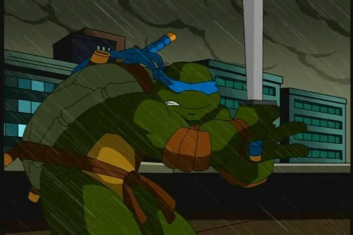 Кадр из фильма Черепашки ниндзя. Новые приключения / Teenage Mutant Ninja Turtles (2003)