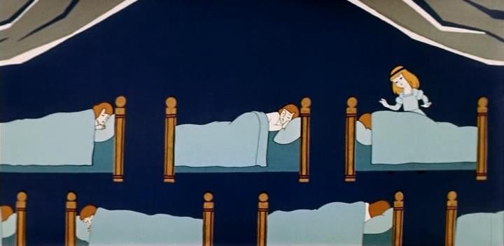 Кадр из фильма Дикие лебеди (1963)