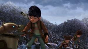 Кадры из фильма Астробой против Пиратов с помойки / Astro Boy vs. The Junkyard Pirates (2010)