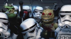 Кадры из фильма Lego Звездные войны: Награда Бомбада / Lego Star Wars: Bombad Bounty (2010)