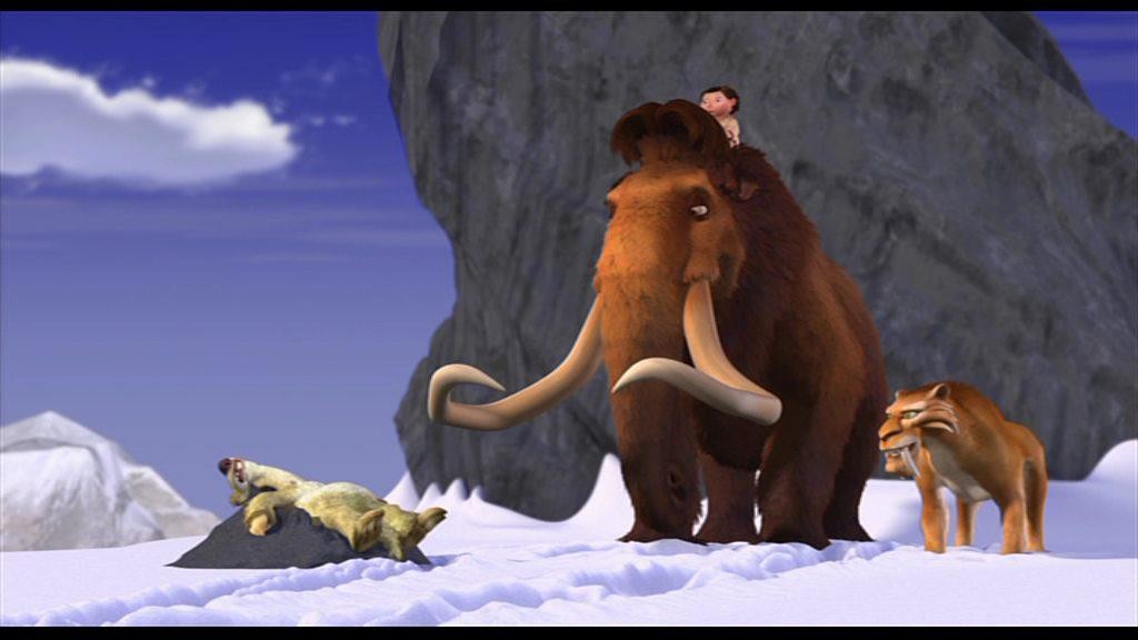 Кадр из фильма Ледниковый период (Трилогия) + Гигантское Рождество / Ice Age (Trilogy) + A Mammoth Christmas (2002)