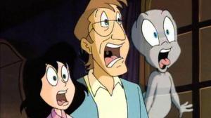 Кадры из фильма Каспер - доброе привидение (Каспер, который живёт под крышей) / Casper (1996)