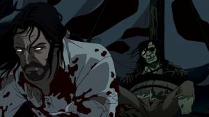 Кадры из фильма Хранители: История Чёрной Шхуны / Tales of the Black Freighter (2009)