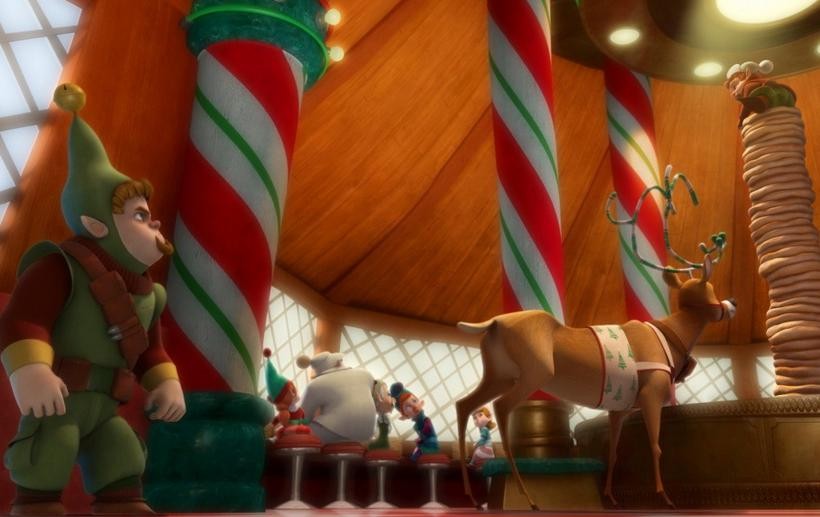 Кадр из фильма Спасти Санту / Saving Santa (2013)