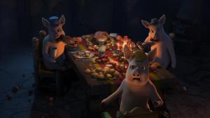 Кадры из фильма Поросёнок, который крикнул «Оборотни!» / The Pig Who Cried Werewolf (2011)