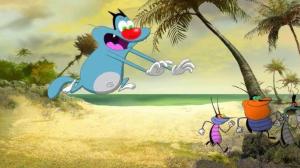 Кадры из фильма Невероятные приключения кота / Oggy et les cafards (2013)