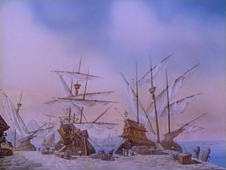 Кадр из фильма Волшебное путешествие / Die Abenteuer von Pico und Columbus (1992)