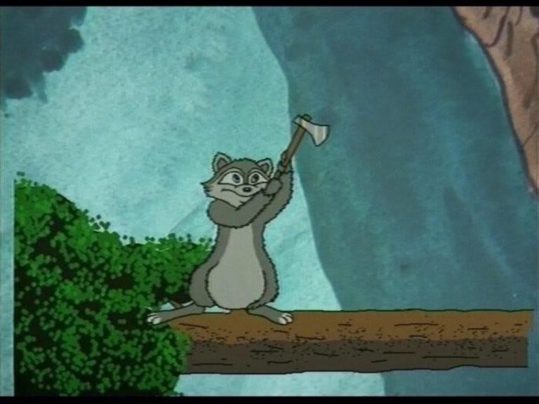 Кадр из фильма Вабуу - дерзкий енот / Wabuu der freche Waschbar (1996)