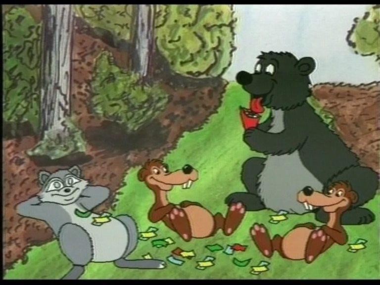 Кадр из фильма Вабуу - дерзкий енот / Wabuu der freche Waschbar (1996)