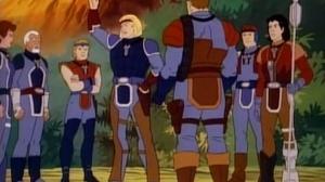 Кадры из фильма Погонщики динозавров / Dino Riders (1988)