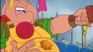Кадры из фильма Астерикс в Британии / Astérix chez les Bretons (1986)
