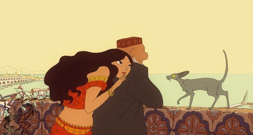 Кадр из фильма Кот раввина / Le chat du rabbin (2011)