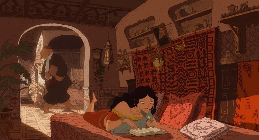 Кадр из фильма Кот раввина / Le chat du rabbin (2011)
