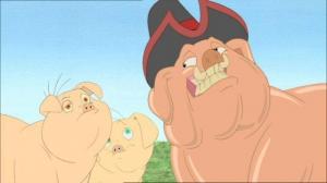 Кадры из фильма Невероятные приключения трёх поросят / Improbable Adventures of Three Pigs (2008)