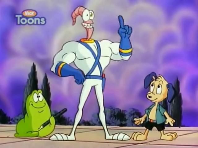 Кадр из фильма Червяк Джим / Earthworm Jim (1995)