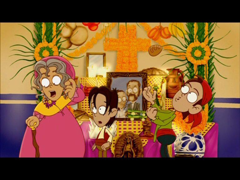 Кадр из фильма Лео и легенда / La leyenda de la Nahuala (2007)