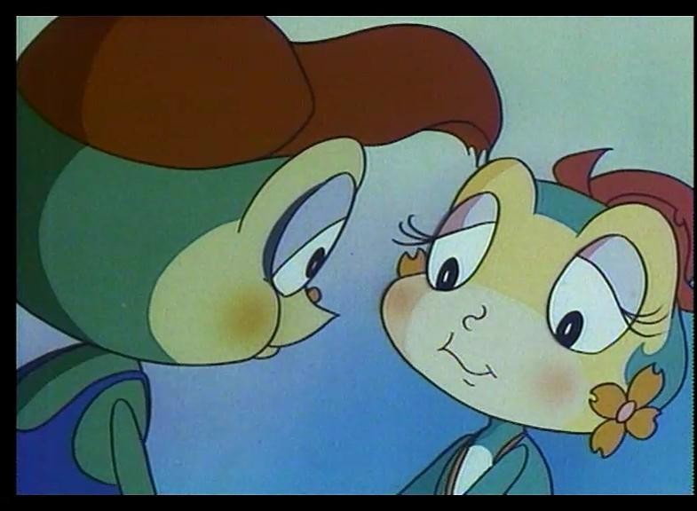 Кадр из фильма Храбрый Лягушонок / The Brave Frog (1989)