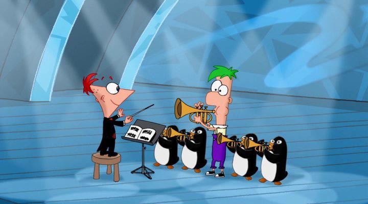 Кадр из фильма Финес и Ферб: Агенты животные / Phineas and Ferb (2012)