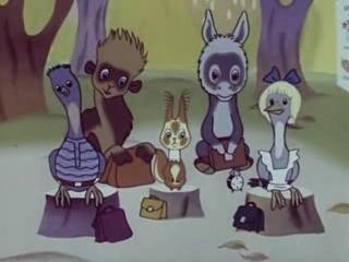 Кадр из фильма Как верблюжонок и ослик в школу ходили (1975)