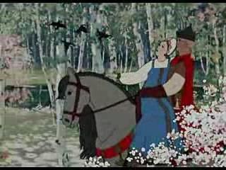 Кадр из фильма Сказка о мертвой царевне и семи богатырях (1951)
