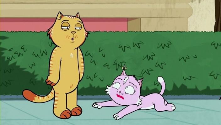 Кадр из фильма Домашние Коты / Slacker Cats (2009)