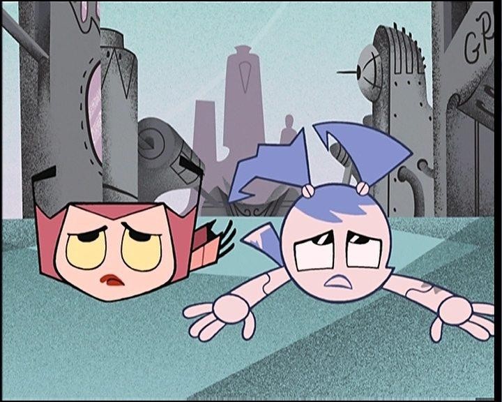 Кадр из фильма Жизнь и приключения Робота-подростка / My Life as a Teenage Robot (2003)