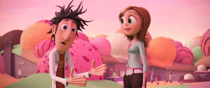 Кадр из фильма Облачно, возможны осадки в виде фрикаделек / Cloudy with a Chance of Meatballs (2009)