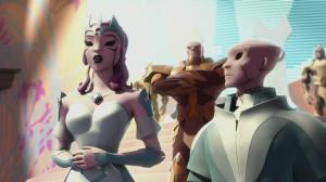 Кадры из фильма Зелёный Фонарь: Анимационный Сериал / Green Lantern: The Animated Series (2011)