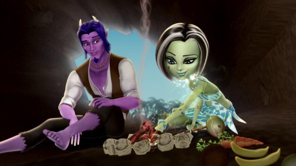 Кадр из фильма Школа монстров: Побег с побережья черепа / Monster High: Escape from Skull Shores (2012)