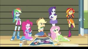 Кадры из фильма Девочки из Эквестрии - Радужный рок / Equestria Girls - Rainbow Rocks (2014)
