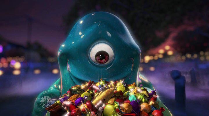 Кадр из фильма Монстры против овощей / Monsters vs Aliens: Mutant Pumpkins from Outer Space (2009)