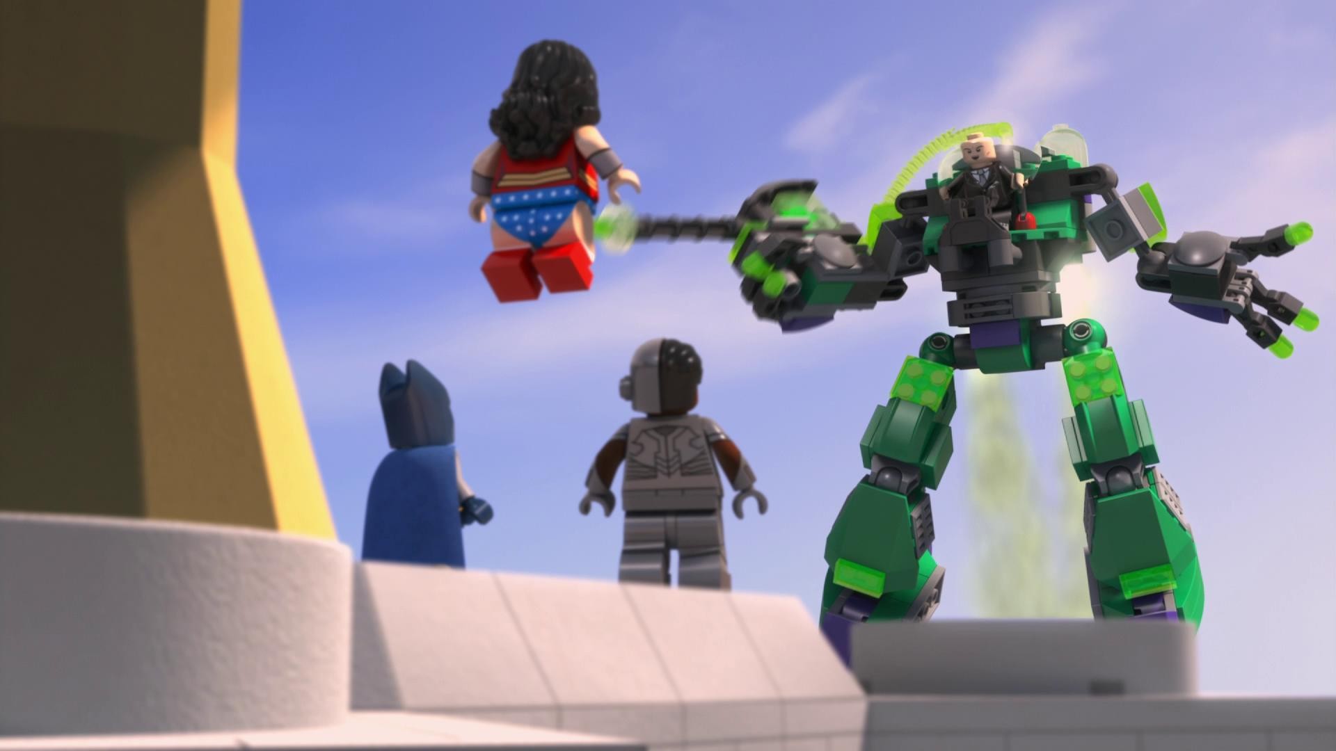 Кадр из фильма LEGO Бэтмен: В осаде / Lego DC Comics: Batman Be-Leaguered (2014)