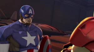 Кадры из фильма Железный человек и Капитан Америка: Союз героев / Iron Man and Captain America: Heroes United (2014)