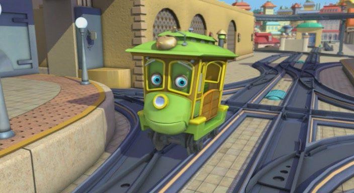 Кадр из фильма Чаггингтон: Веселые паровозики / Chuggington (2008)