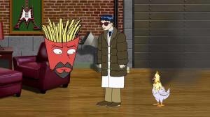 Кадры из фильма Команда Фастфуд / Aqua Teen Hunger Force Colon Movie Film for Theaters (2007)