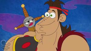 Кадры из фильма Дэйв-варвар / Dave the Barbarian (2004)