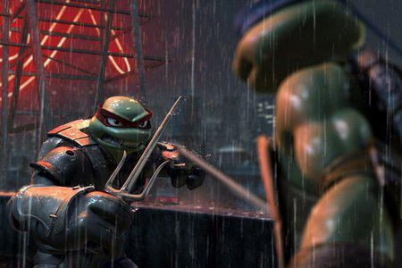 Кадр из фильма Черепашки ниндзя / TMNT / Teenage Mutant Ninja Turtles (2007)