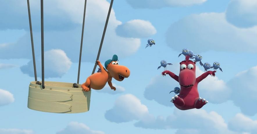 Кадр из фильма Кокоша – маленький дракон / Der kleine Drache Kokosnuss (2015)