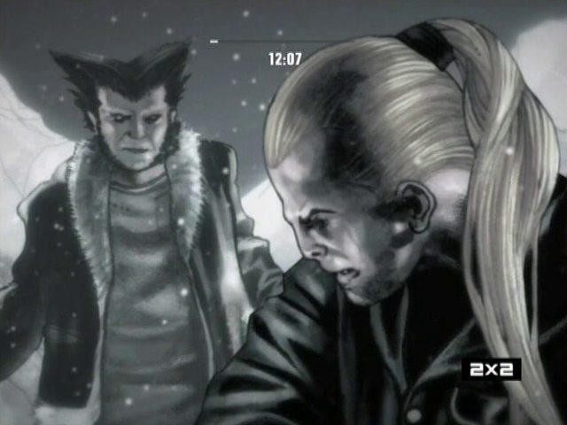Кадр из фильма Рыцари Марвел. Росомаха против Саблезубого / Marvel Knights. Wolverine Vs. Sabretooth (2014)