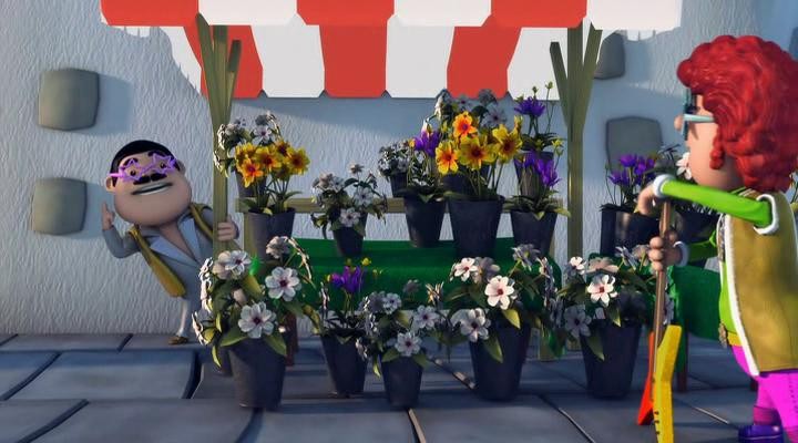 Кадр из фильма Олли: Веселый грузовичок / Olly The Little White Van (2011)
