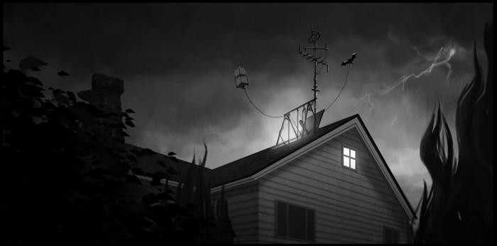 Кадр из фильма Франкенвини / Frankenweenie (2012)