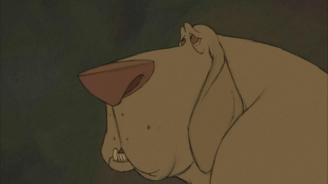 Кадр из фильма Трио из Бельвилля / Les triplettes de Belleville (2003)