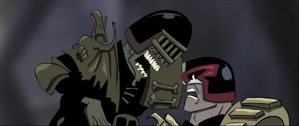Кадр из фильма Судья Дредд: Суперзлодей / Judge Dredd: Superfiend (2014)
